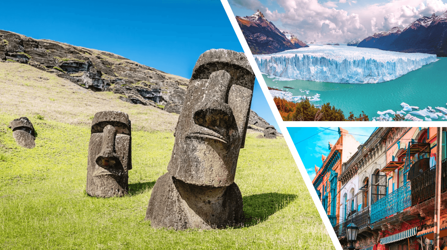 Chile si Argentina (cu Insula Pastelui si Patagonia)