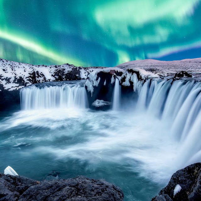 Islanda si Aurora Boreala in februarie